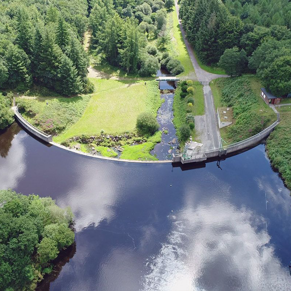 Blavet barrage eau de Kerne Uhel - SMKU